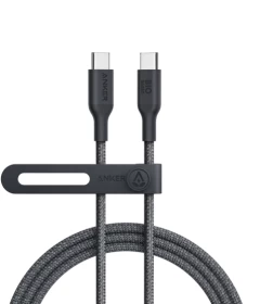 Anker 544 USB-C to USB-C Cable 240W (Bio-Braided) (1.8m/6ft) -Black A80F6H11