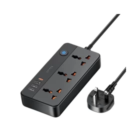 REMAX - RP-U153 Kiddy Series 20W Power Strip 1.5M BLACK