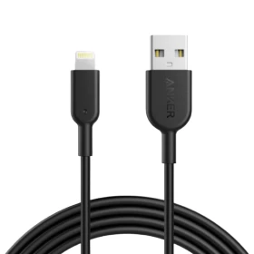 Anker Power Line II Lightning (0.9m /3ft) C89 -Black A8432H12