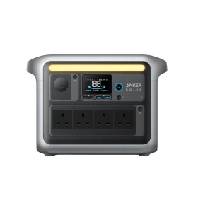 محطة الطاقة المحمولة Anker SOLIX C1000 (1800 واط / 1056 واط في الساعة)