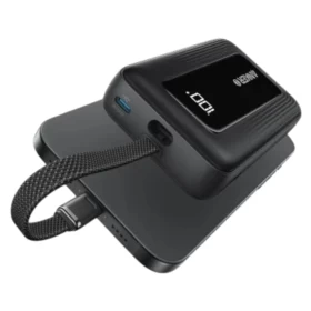 Variant: [A1689H11] Anker Zolo Power Bank (20K, 30W, Built-In USB-C Cable) -Black